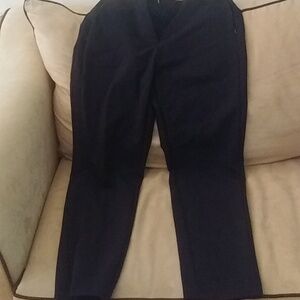 Black nylon pants